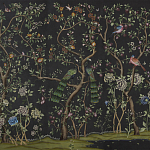 Обои ручная роспись St Laurent Casino metallic silk варинант исполнения - 3 | Loft Concept в Костроме