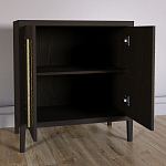 Современный Буфет Primo с 2 дверцами Темный орех варинант исполнения - 3 | Loft Concept в Костроме