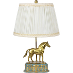 Настольная лампа из фарфора Лошадь Frodi варинант исполнения - 1 | Loft Concept в Костроме