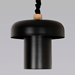 Подвесной светильник с черным металлическим плафоном Capability варинант исполнения - 2 | Loft Concept в Костроме