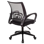 Офисное кресло с основанием из черного пластика Desk chairs Grey варинант исполнения - 2 | Loft Concept в Костроме