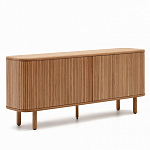 Буфет с 2-мя раздвижными дверцами из ясеневого шпона Toinette варинант исполнения - 1 | Loft Concept в Костроме