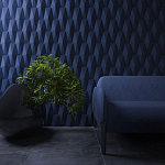 Гипсовая 3D Панель M-36 варинант исполнения - 1 | Loft Concept в Костроме