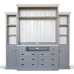 Шкаф-стеллаж Sandro Provence HARMONIE Weathered Grey