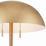 Торшер с куполообразным абажуром на каменном основании Riverside Floor Lamp варинант исполнения - 1 | Loft Concept в Костроме