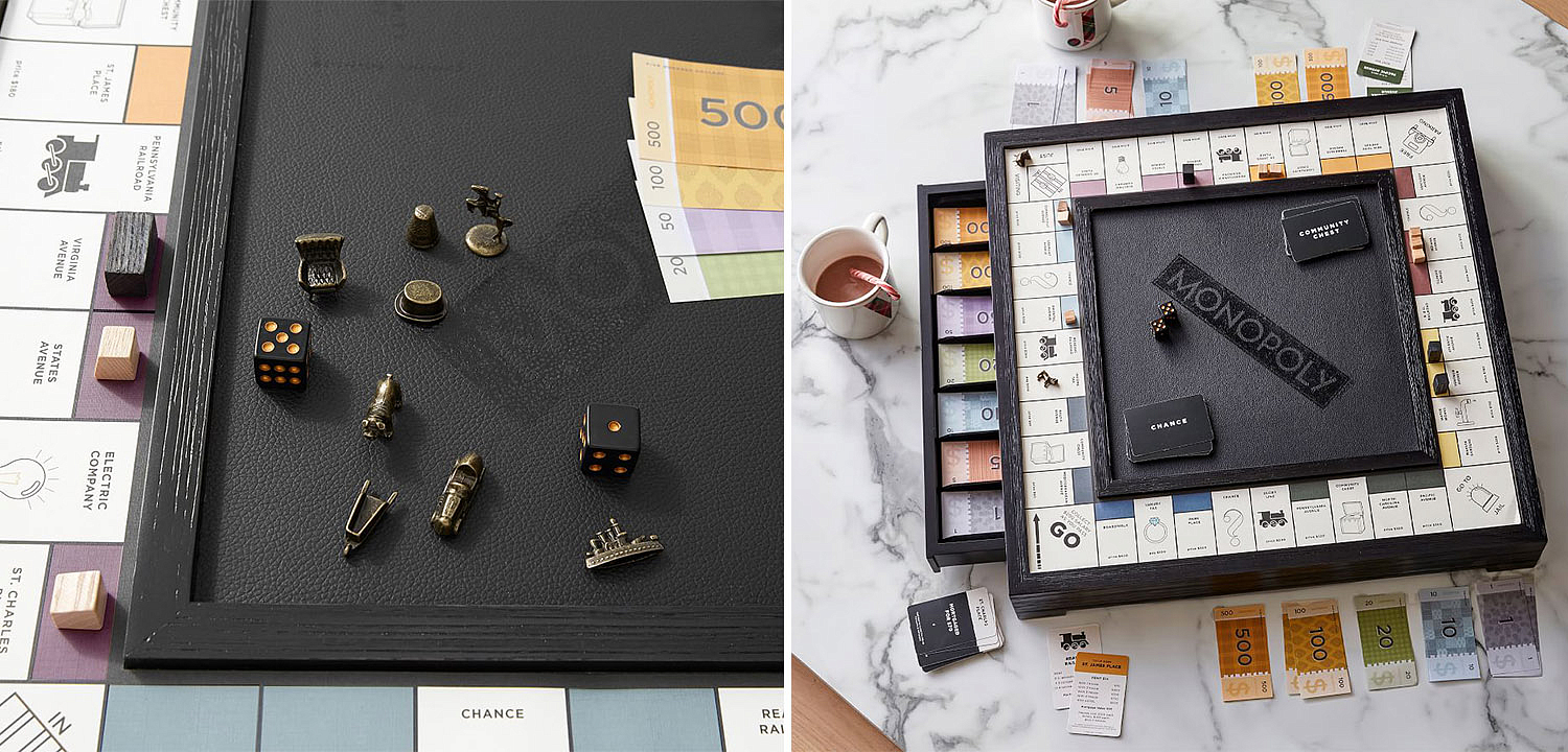 Настольная Игра "Монополия" Black Luxury Edition Настольная Игра "Монополия" Black Luxury Edition - Loft-Concept в Костроме