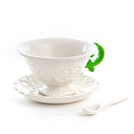 Чайная пара Seletti I-Tea Green варинант исполнения - 1 | Loft Concept в Костроме