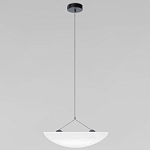 Подвесной светильник с белым тканевым плафоном в форме облака Crystal Cloud Junction варинант исполнения - 4 | Loft Concept в Костроме