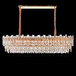 Люстра овальная с хрустальными подвесками Gorgeous Crystal Light варинант исполнения - 1 | Loft Concept в Костроме