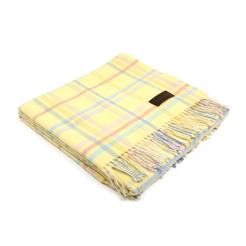 Плед DOLCEZZA T/L 0004 Marzotto Желтый в Костроме | Loft Concept 