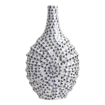 Ваза с инкрустацией Dark Blue Triangle варинант исполнения - 1 | Loft Concept в Костроме