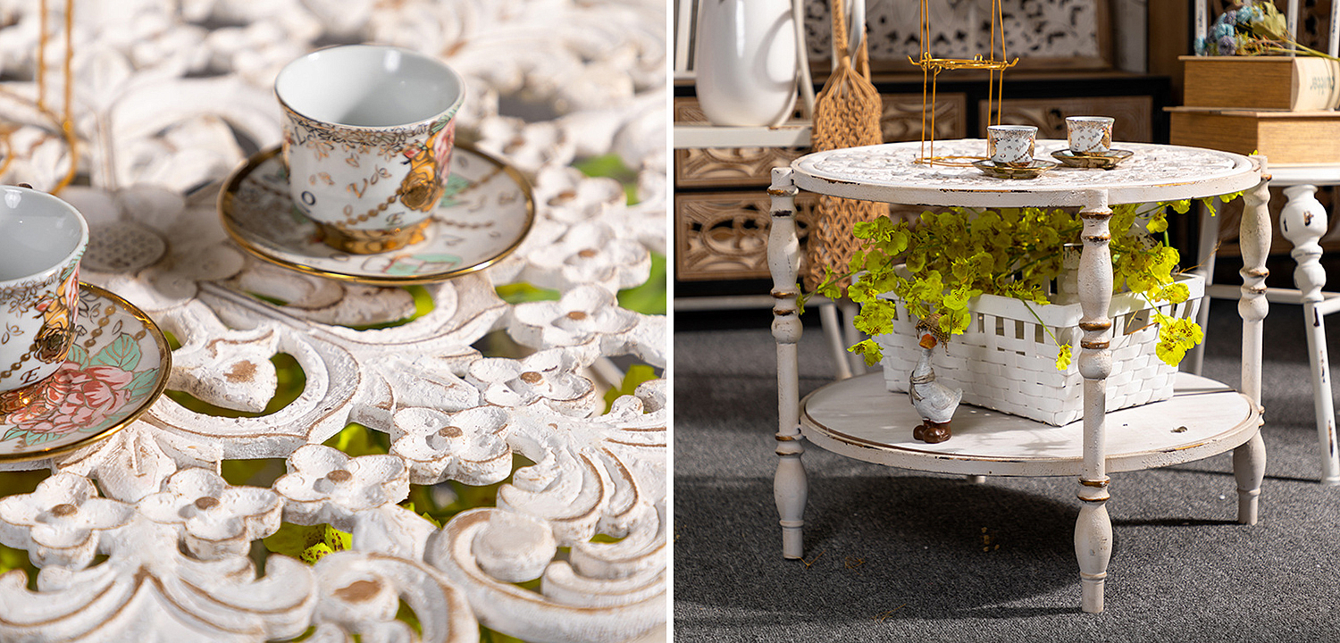 Кофейный стол Toussaint Provence Round Coffee Table Кофейный стол Toussaint Provence Round Coffee Table - Loft-Concept в Костроме