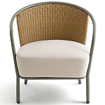 Садовое кресло с каркасом из стали Kenneth Chair варинант исполнения - 2 | Loft Concept в Костроме