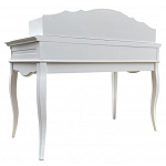 Стол-бюро белого цвета из массива бука с 4-мя ящиками White Provence варинант исполнения - 4 | Loft Concept в Костроме