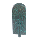 Часы погон ВС подарочные настольные из натурального камня Змеевик Military Clock варинант исполнения - 6 | Loft Concept в Костроме