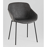 Стул Ashby экокожа серый варинант исполнения - 1 | Loft Concept в Костроме