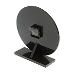 Часы настольные круглые из натурального камня Малахит Round Stone Clock варинант исполнения - 3 | Loft Concept в Костроме