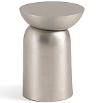 Приставной стол из алюминиевого сплава Meskill Side Table варинант исполнения - 1 | Loft Concept в Костроме