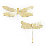 Настенный декор из двух декоративных стрекоз Flight of the Dragonfly варинант исполнения - 1 | Loft Concept в Костроме