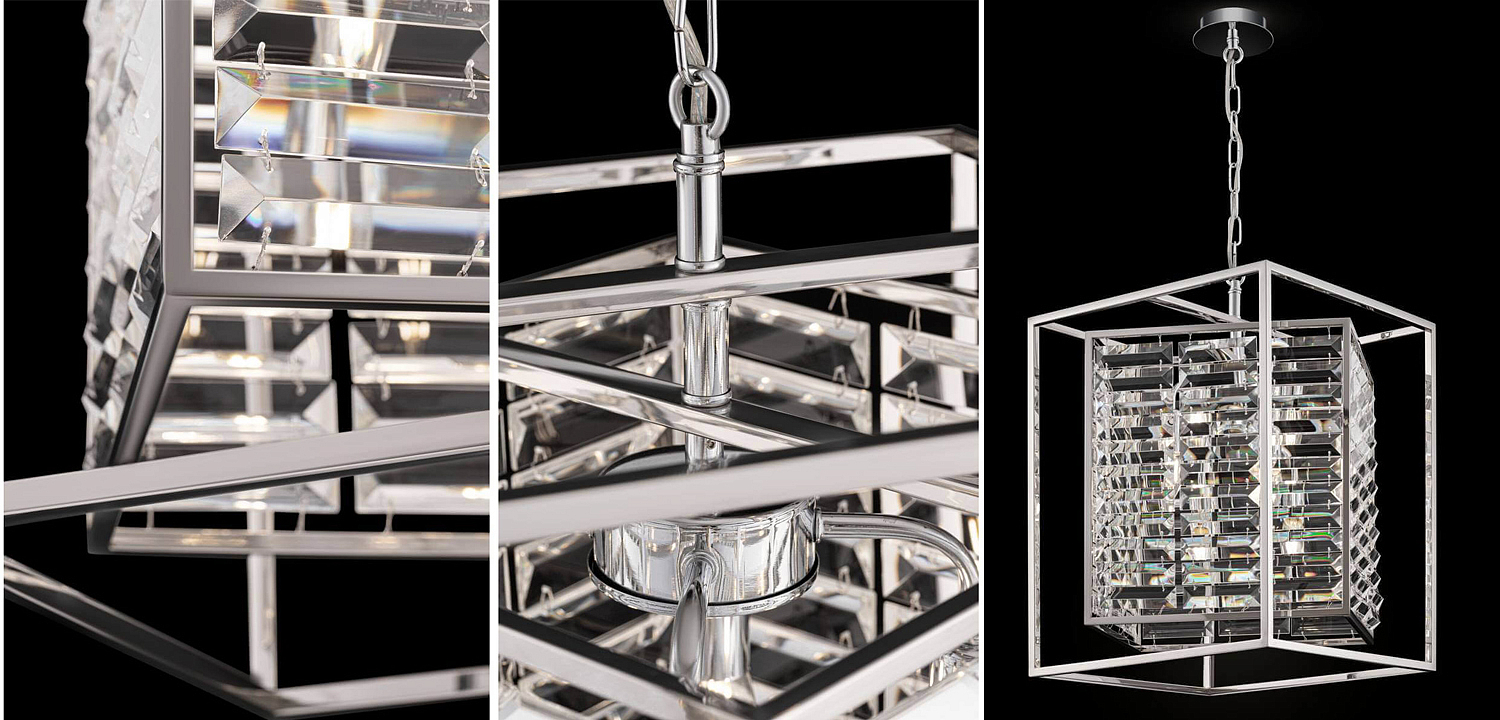 Люстра Algernon Light Chandelier chrome Люстра Algernon Light Chandelier chrome - Loft-Concept в Костроме