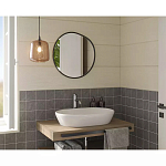 Зеркало круглое с асимметрией Light Reflection варинант исполнения - 1 | Loft Concept в Костроме