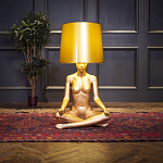 Лампа MANNEQUIN LAMP с абажуром телесный замок варинант исполнения - 3 | Loft Concept в Костроме