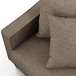 Мебельная ткань Шенилл коричневый цвет 138 см T4-21 варинант исполнения - 6 | Loft Concept в Костроме