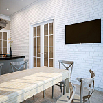 Гипсовая 3D Панель E-01 варинант исполнения - 1 | Loft Concept в Костроме