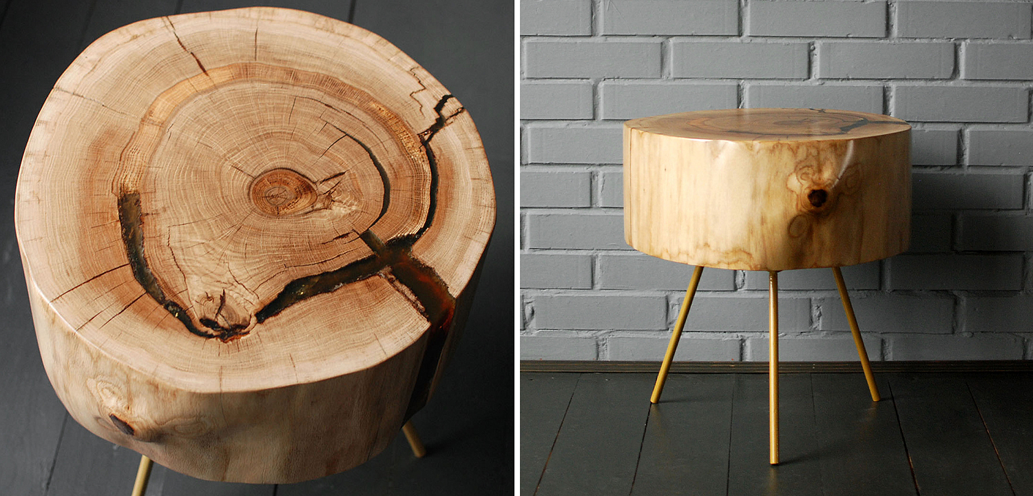 Приставной стол Knapp Industrial Metal Rust Side Table Приставной стол Knapp Industrial Metal Rust Side Table - Loft-Concept в Костроме