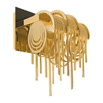 Бра с перфорированными металлическими дугами и цепочками 22 см Atlantis Chain варинант исполнения - 1 | Loft Concept в Костроме