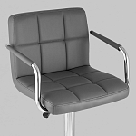 Барный стул с подлокотниками Honory Grey варинант исполнения - 7 | Loft Concept в Костроме