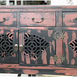 Комод деревянный Retro with four doors варинант исполнения - 5 | Loft Concept в Костроме