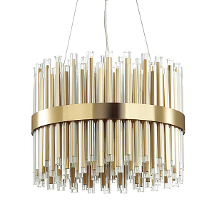 Люстра Gladwin Round Glass Tubes Chandelier