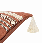 Подушка декоративная с вышивкой и кисточками Ethnic mix варинант исполнения - 3 | Loft Concept в Костроме