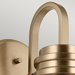 Бра с белым матовым плафоном в форме конуса Kichler варинант исполнения - 7 | Loft Concept в Костроме