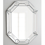 Зеркало настенное восьмиугольное Mirror Facets варинант исполнения - 1 | Loft Concept в Костроме