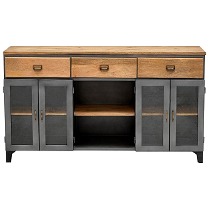 Комод Loft Metal Wooden Chest of Drawers