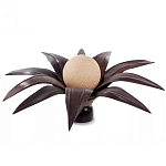 Настольная лампа черная INDONESIAN LAMPS варинант исполнения - 1 | Loft Concept в Костроме