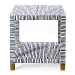 Тумба Прикроватная Snartoon Bone Inlay Bedside Cabinet варинант исполнения - 3 | Loft Concept в Костроме