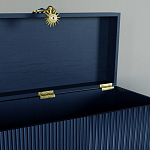 Большой дизайнерский Сундук Elsa Dreams Blue варинант исполнения - 3 | Loft Concept в Костроме