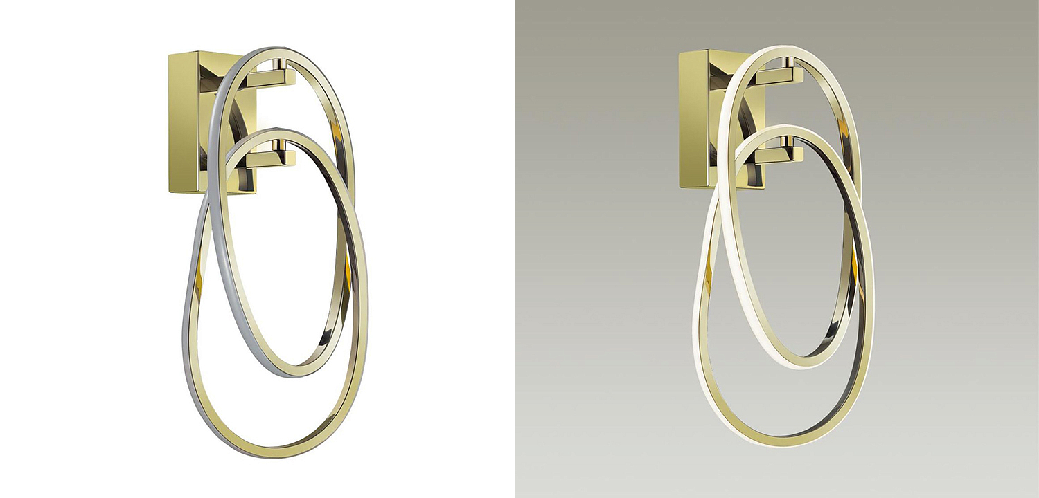 Бра 2 Chain Link Gold Бра 2 Chain Link Gold - Loft-Concept в Костроме