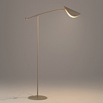 Торшер с поворотным плафоном Aracea Beige Floor Lamp варинант исполнения - 3 | Loft Concept в Костроме