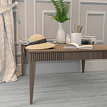 Стол журнальный прямоугольный коричневый Harper Line варинант исполнения - 2 | Loft Concept в Костроме