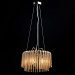 Люстра с подвесными рифлеными стеклянными трубками Nembus варинант исполнения - 3 | Loft Concept в Костроме