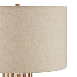 Настольная лампа с узором вдоль колоннообразного основания Brick Surface варинант исполнения - 2 | Loft Concept в Костроме