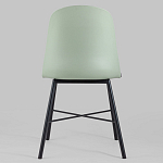 Стул из прочного пластика на металлическом основании Anora Green  варинант исполнения - 4 | Loft Concept в Костроме