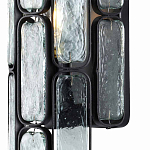 Бра настенное из стеклянных овальных панелей Streamlining варинант исполнения - 1 | Loft Concept в Костроме