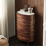 Комод деревянный с 7-ю ящиками Moon Walnut Furniture варинант исполнения - 8 | Loft Concept в Костроме