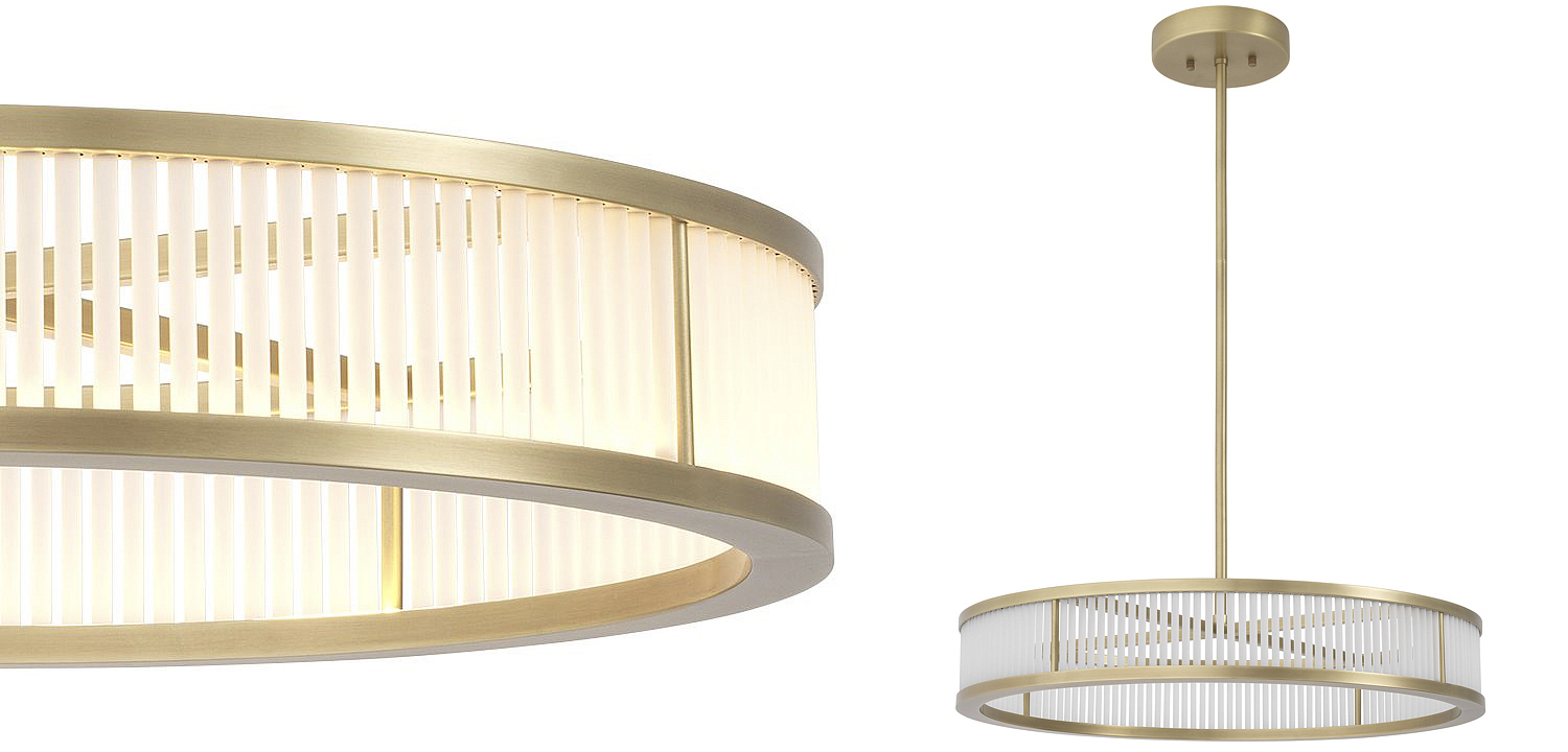 Люстра Eichholtz Chandelier Thibaud S Brass Люстра Eichholtz Chandelier Thibaud S Brass - Loft-Concept в Костроме