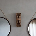 Бра плетеное из ротанга Chainmail варинант исполнения - 5 | Loft Concept в Костроме